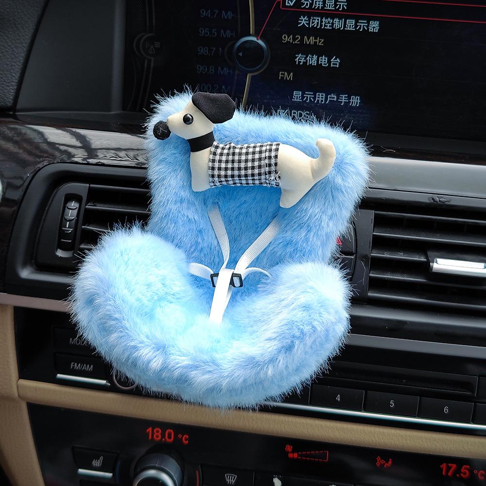 Puppensitz Autozubehör Ornament Labub Sicherheitssitz Puppenzubehör Dekoration