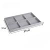 Flannel Jewelry Tray, Jewelry Display Tray, Ring, Bracelet Jewelry Display Tray, Drawer Storage and Sorting, Inner Tray.