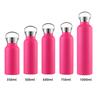 304 Stainless Steel Vacuum Insulated Travel Mug With Wide Mouth Handle Outdoor Hiking Camping Gym Office Use