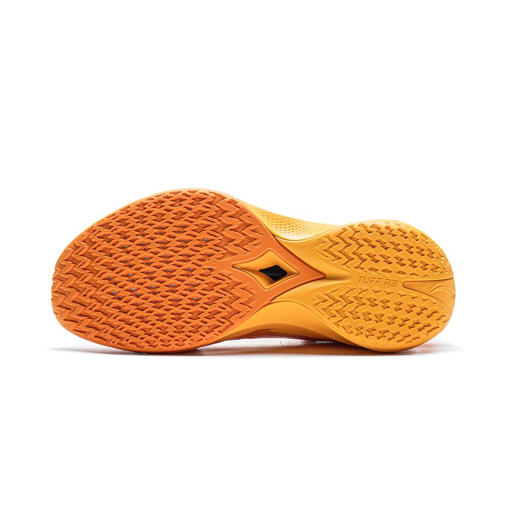 New LiNing Speed Ling 2 Cushioning, Wear Resistant Low Top Basketball Shoes Men's Sun Orange Medium Yellow ABPV003-3