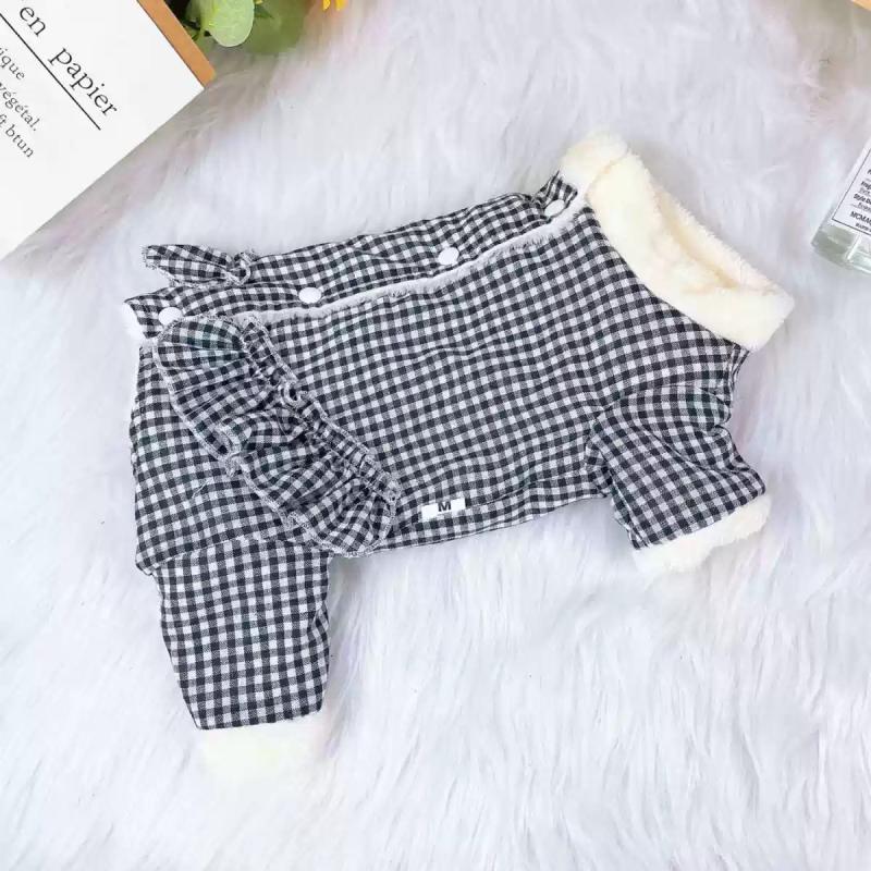 

Одежда для собак для девочек Зимняя одежда для питомцев Йорки Померанский шпиц Пудель Бишон Шнауцер Одежда Щенок Маленькая собака Костюм Комбинезон Наряд XS（old） синий