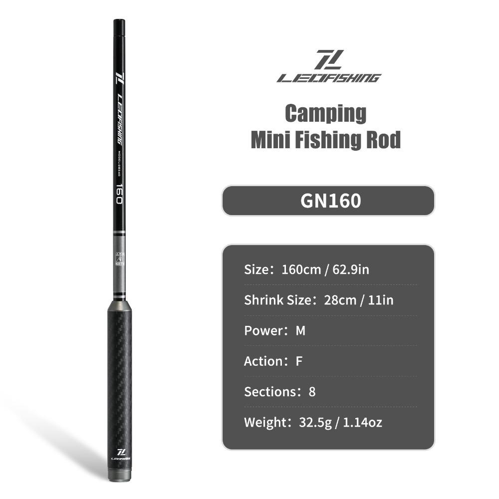 

Fiber Material Carbon Lure Fishing Rod 1.6m-2.7m Pike Fishing Design UltraLight Spinning Rod Professional Grade Casting Rod