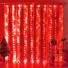 Curtain Garland On The Window USB Power Fairy Lights Festoon with Remote New Year Garland Led Lights Christmas Decoration