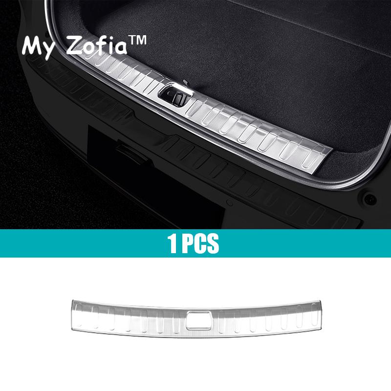 For Leapmotor C10 2024 2025 Car Stainless Steel Rear Trunk Scuff Plate Cover Protector Sill Trunk Tread Plate Trim Accessories