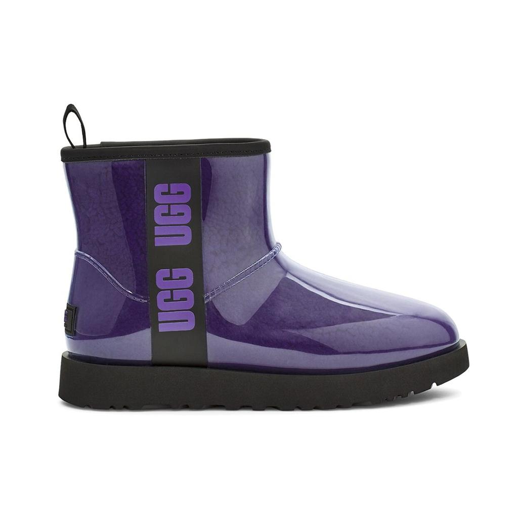 UGG Classic Clear Mini Boot Violet Night (Womens) Women Sneakers Black 1113190-VNBL