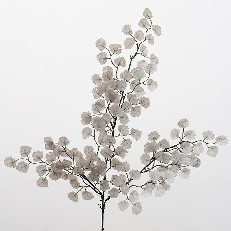 

Реквизит для фотосъемки в виде листьев. Положите пучок ракушечных листьев в украшение окна в помещении. Имитация растений и цветов. серый/серебряный