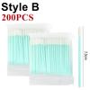 50-200Pcs Digital Camera Cleaning Brush Dust Free Sponge Swab for Earphone Mobile Phone Charge Port Machine Printer Cleaner Tool 3