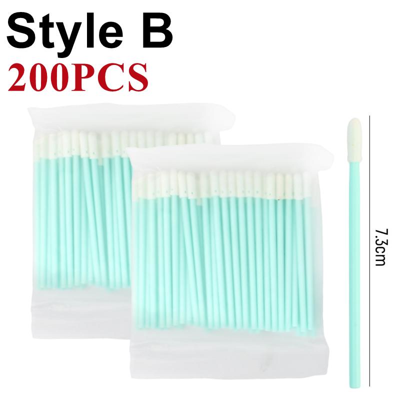 50-200Pcs Digital Camera Cleaning Brush Dust Free Sponge Swab for Earphone Mobile Phone Charge Port Machine Printer Cleaner Tool 3