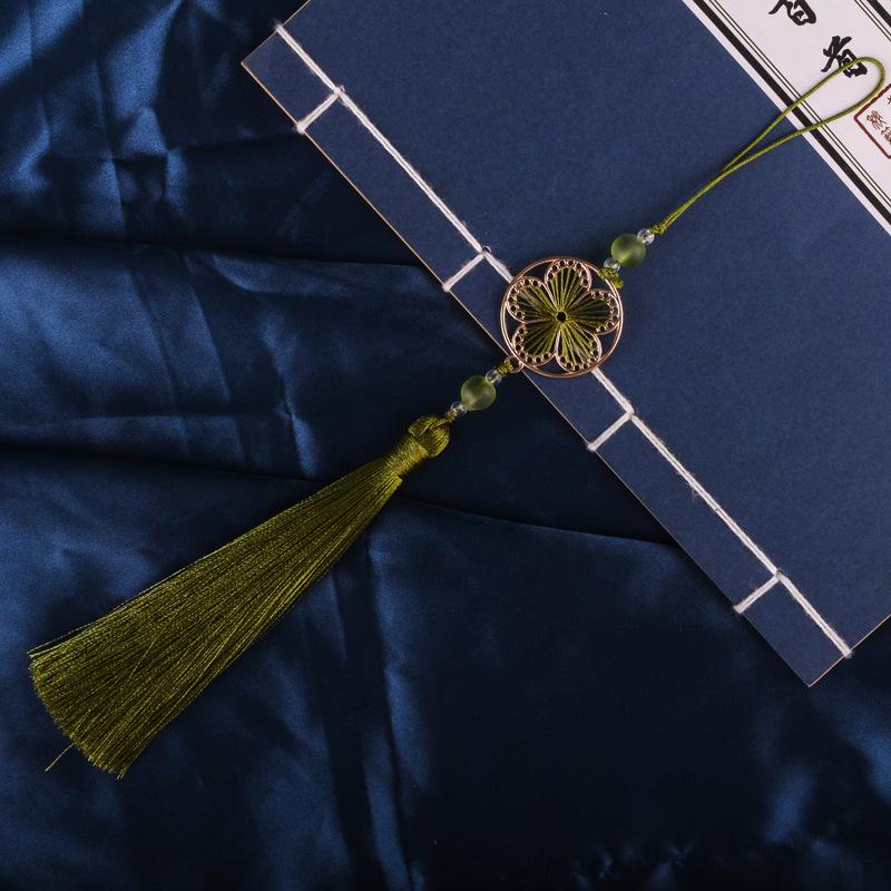 Full Bloom Round Moon Tassel DIY Handmade Hanfu Bag Pendant Cheongsam Ornament