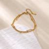 Stainless Steel Imitation Pearl Anklets for Women Gold Color Chain Ankle Bracelet Anklet Summer Beach Jewelry Accessories Gift