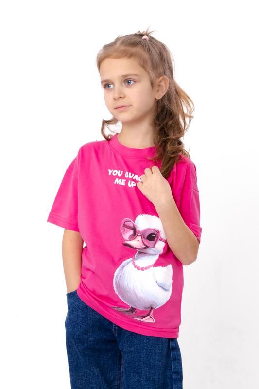 Girls' T-Shirt – Duck in Colorful Glasses, Summer 6414-001-33-5-5 HC