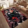 Jujutsu Kaisen: Battle Begins Square rugs are a great choice for living rooms, bedrooms, home décor, and as gifts.
