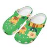 Bunte Muster EVA Clogs für Damen Herren Leicht Atmungsaktiv Zum Hineinschlüpfen Lässige Schuhe Weiche Sohle Sommersandalen Tägliches Tragen