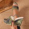 Women Sandals 2024  Summer Platform Women Sandals Luxury Designers Women Sandals Outdoor Walking Ladies High Heels Shoes