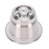 Reusable Coffee Pod 304 Stainless Steel Refillable Coffee Filter Capsule Cup with Brush and Spoon for Coffee Makers