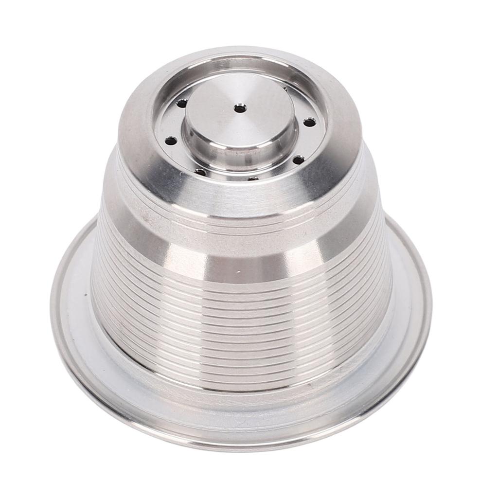 Reusable Coffee Pod 304 Stainless Steel Refillable Coffee Filter Capsule Cup with Brush and Spoon for Coffee Makers