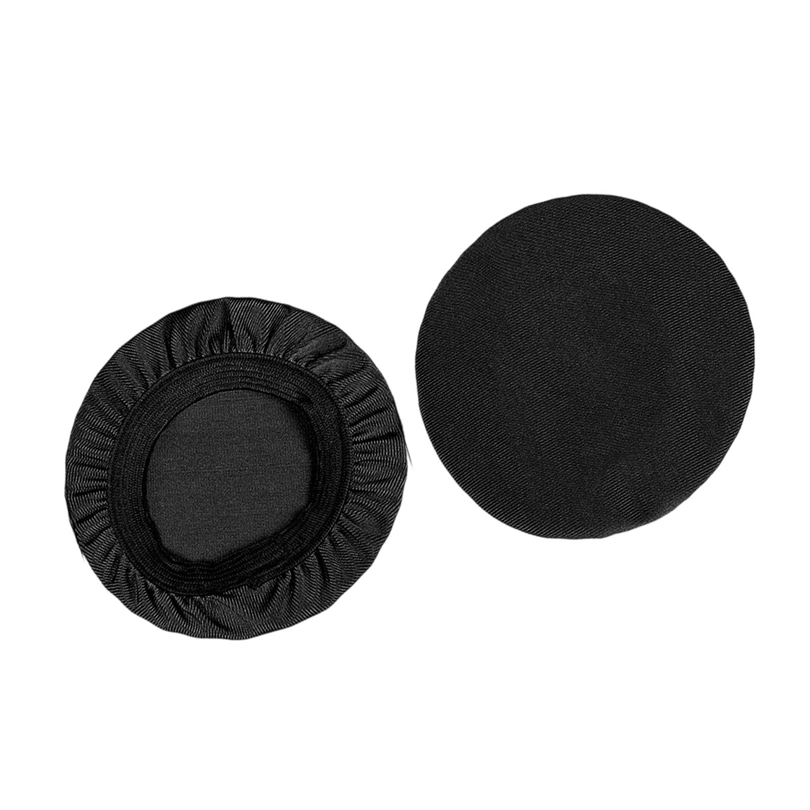 

Stretch For Headphone Protectors 9-11cm Ear Cushion Covers NonSlip Material All Day Comfort Multiple Device Compa чорний