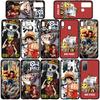 Phone Case for iPhone 17 15 16 Plus Redmi Note 14 12 11 13 Pro Max Huawei P30 P20 Lite Y9 OPPO A60 A80 A54 Cartoon Roronoa Zoro One Luffy Pieces Cover