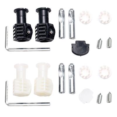 Accessories Fixing Kit Hung Toilet Plastic Stainless Steel Toilet Zink Plated 7*4cm Fixing Bolts 1 Pair Bidet Attachments