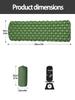 Basics Camping Sleeping Pad Water Resistant Ultralight, Portable Outdoor Air Cushion Sleeping Mat for Hiking and Backpacking