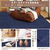 Piiyoow Punch Tile Carpet, 4545 cm, 40 pieces, Navy, 5mm thick, Strong adhesive, Non-slip