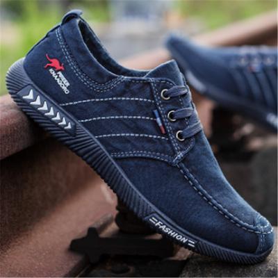 Moda Uomo Scarpe di Tela Maschio Estate Casual Scarpe di Jeans Uomo Sneakers Slip On Mocassini Guida Mocassino