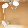 Clamp Lamp Study with Student Dormitory Home Eye Protection Lamp Desk LED Rechargeable Lamp Bedroom Bedside Lamp