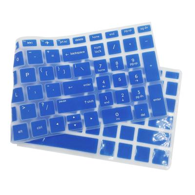 Silicone Notebook Keyboard Skin Cover for HP 15.6''BF Laptop Blue