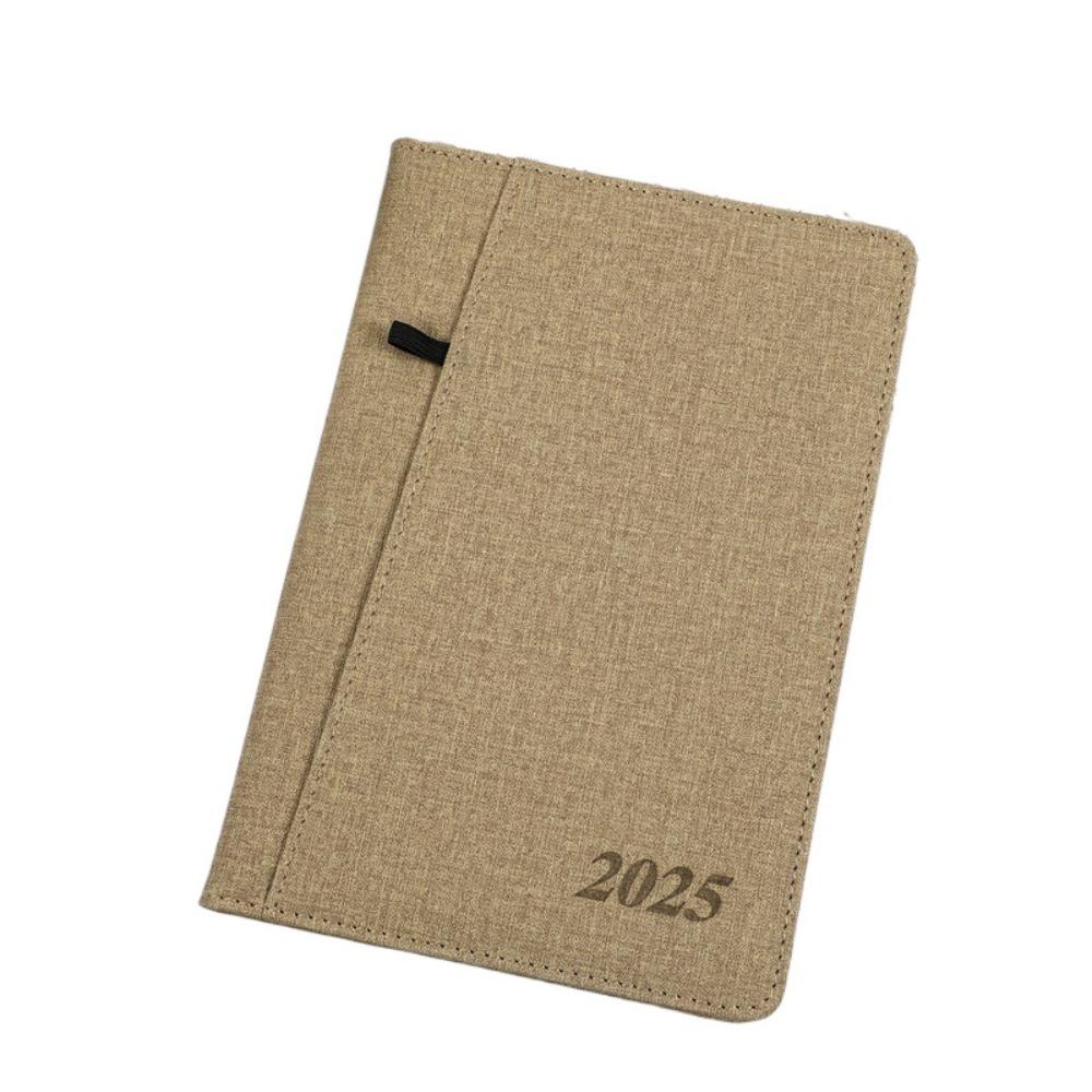 

156 Pages 2025 Journal Notebooks Soft PU Cover 365 Days Notepad Business Notebook Office