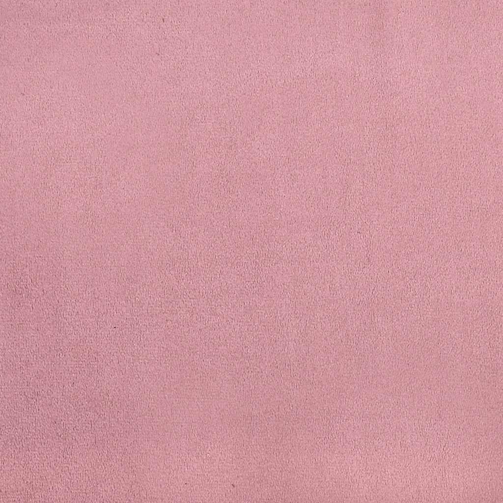 Vidaxl Sofa 2-Osobowa, Różowy, 120 Cm, Tapicerowana Aksamitem