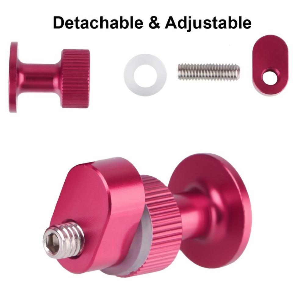 4Pcs Car Dent Repair Tool Puller Leveling Aluminum Alloy Round Gasket Puller Accessories Hail Pit Dent Small Pit Repair Reuse