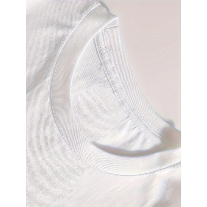 T-shirt Hippie Soul à Imprimé Papillon, Manches Courtes Col Rond Haut Décontracté pour l'Été et le Printemps, Vêtements pour Femmes