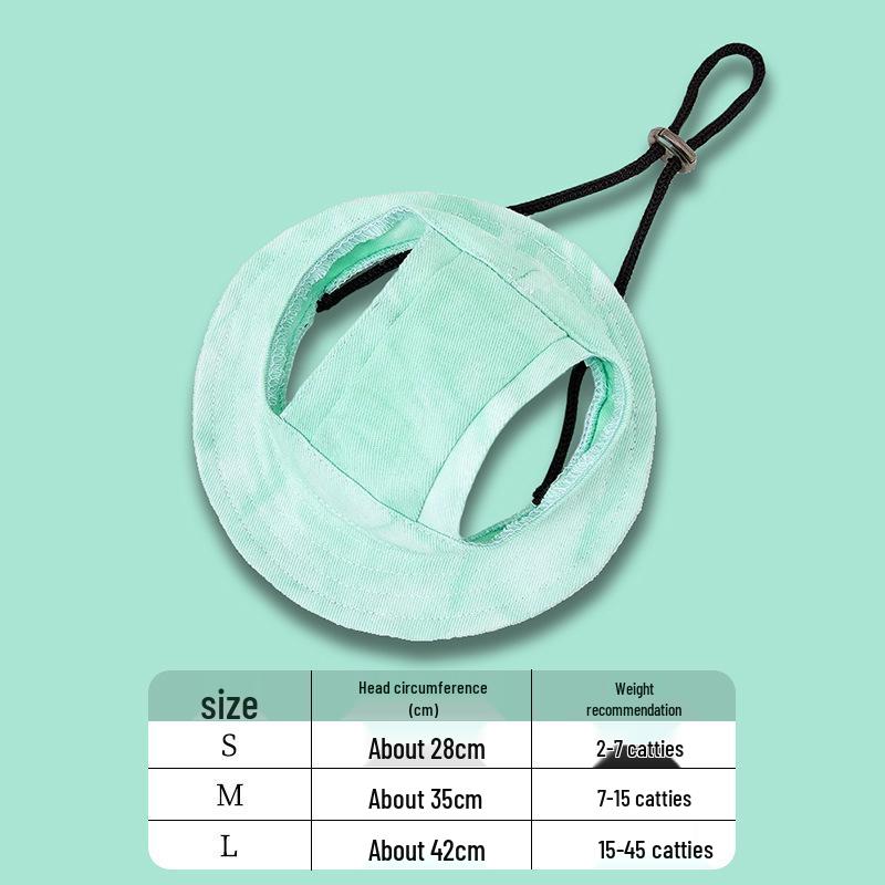 

Mini Denim Fisherman Hat with UV Protection for Pets S (fits up to 3 kg)