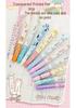 Yimulin Zodiac Bear Spin Pen Set: Retractable, Smooth Writing, 12 Zodiac Signs, Decompression Design