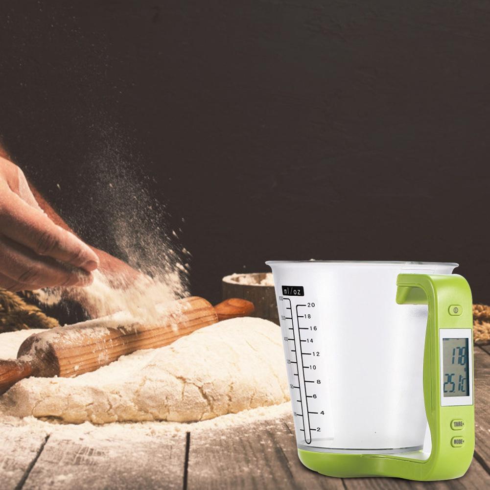 Large Capacity Electronic Measuring Cup Digital Beaker Libra Kitchen Scales