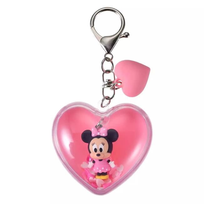 

Disney Minnie Keychain Shape Capsule Key Chain Fes Japan NEW Disney Store