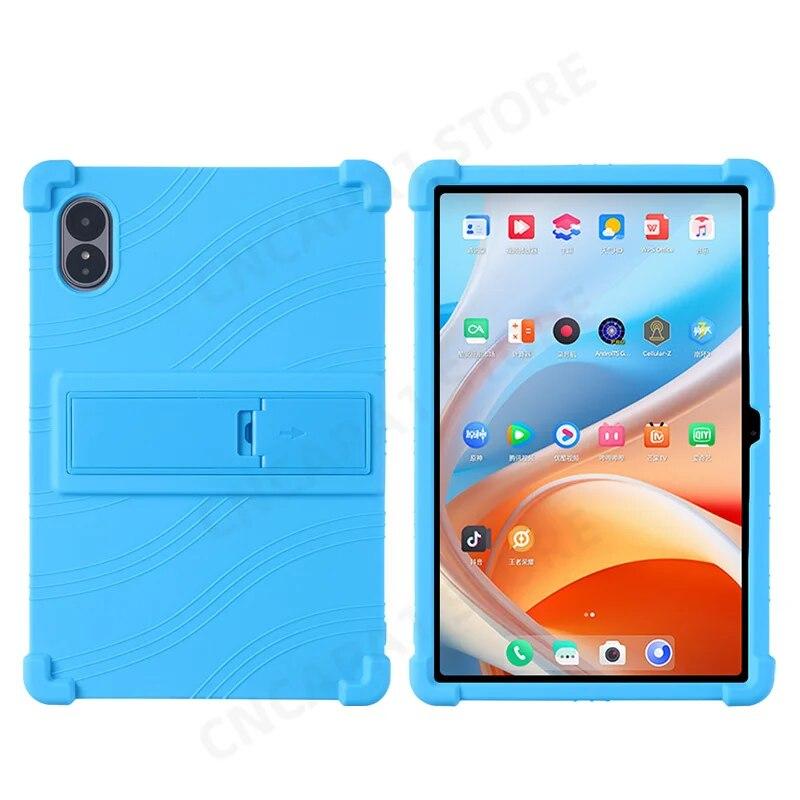 

4 утолщенных силиконовых чехла Cornors с подставкой для Alldocube iPlay 60 Lite 2024, чехол 10,95 дюйма, противоударный защитный чехол для планшета ПК iPlay 60 Lite 2024