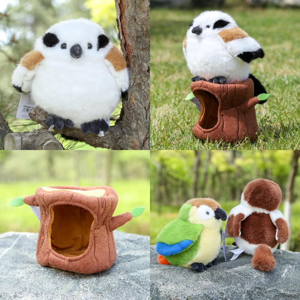 Animal Plush Toy Small Bird Collection With Pp Cotton Filling For Kid Gift