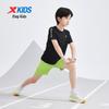 XTEP Kids' Unisex Big Font Print Short Sleeve Knit Set