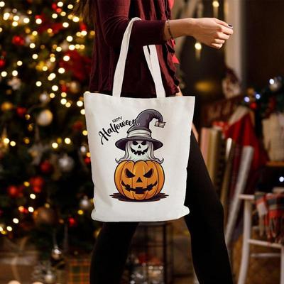 Christmas Treat Bags Christmas Canvas Bags Large Capacity Christmas Party Decor Multifunctional Christmas Presents Tote For