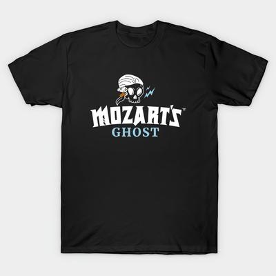 Mozarts Ghost Black T Shirt Size S-4X Casual