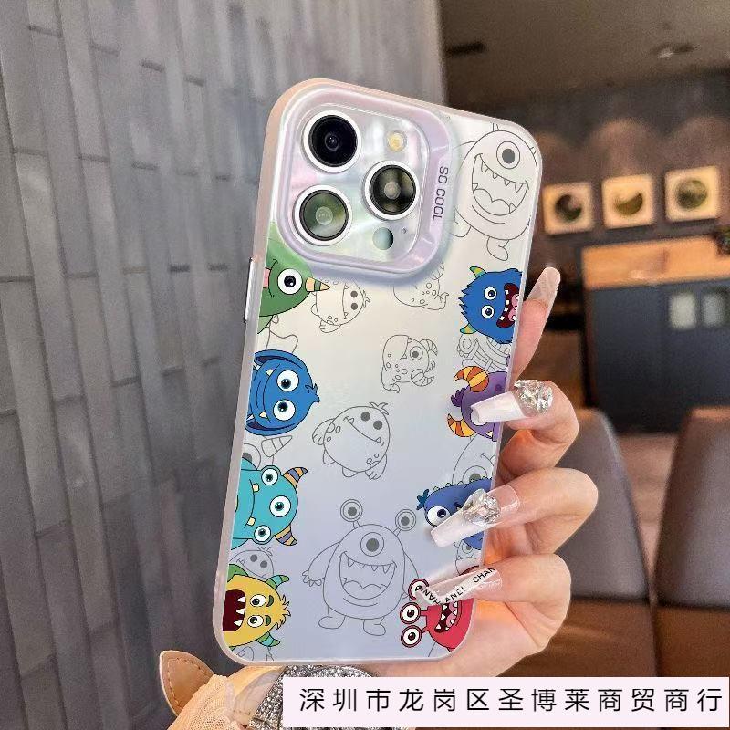 The Little Monster Is Suitable for Iphone16 Mobile Phone Case Apple 15promax/14 Cute 13pro12 Personality 11 Europe and America