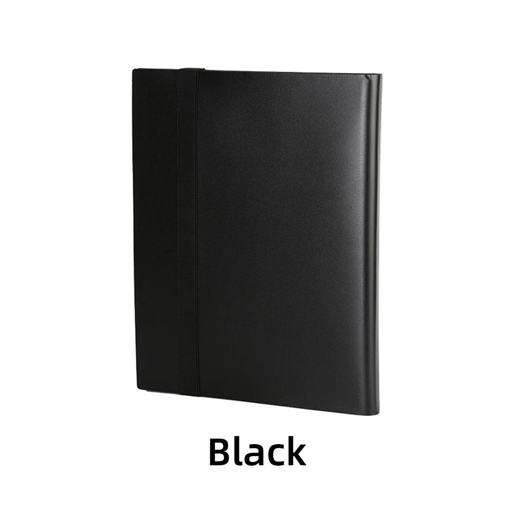 Large-capacity Binder 9 Pocket Trading Card Album Folder 360 Cards Loading Pocket Binder for Game Cards Sports Celebrity Cards чёрный