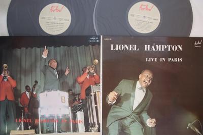 LP Record LIONEL HAMPTON - Live In Paris ALBUM105 DISQUES FESTIVA France Jazz Used