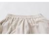 Women's Retro Hollow Lace Patchwork Linen A-line Skirt In Irregular Forest Style