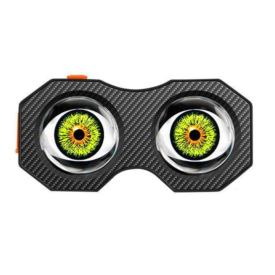 Demon Eyes Bicycle Taillight App Controlled IP64 Waterproof USB Rechargeable MTB Road Mountain Bike Night Riding Warning Rear Lamp