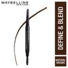 MAYBELLINE Crayon à Sourcils DB Pinceau Brun Naturel & NB-1