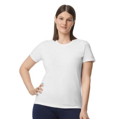 Womens/Ladies Softstyle Plain Midweight T-Shirt