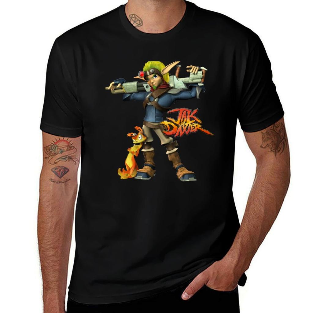 Jak And Daxter Tshirt Antifade Casual Tee Shirt