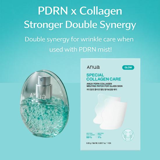Anua PDRN Kyselina Hyaluronová Kapslový Sprej (30 ml, 100 ml)  Náplasti na krk 4 ks, Náplasti na nosoretní rýhy a tváře 4 ks (15 Možnosti)